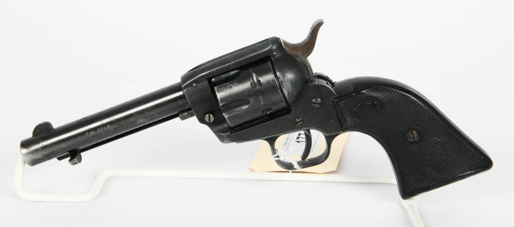Herbert Schmidt Germany SAA Revolver .22 LR: Here is a Herbert Schmidt Germany SAA Revolver Chambered For .22 LR. 4 1/2" Barrel.