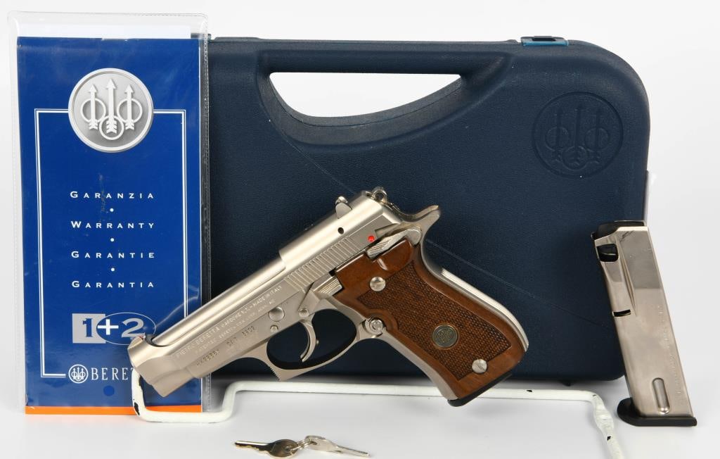 Beretta Model 84 FS Cheetah Semi Auto Pistol .380: Up Next We Have a Nice Beretta Model 84 FS Cheetah Semi Auto Pistol Chambered in .380 ACP, It Comes With Two 13 Round Magazines, Paperwork, and Hardcase. It Appears in Excellent Like New Condition.