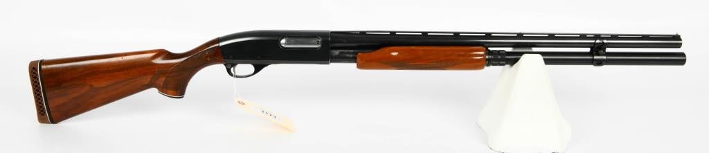 Remington Wingmaster Model 870 Shotgun 12 Gauge: Up Next We Have a Remington Wingmaster Model 870 Pump Action Shotgun Chambered in 12 Gauge, and Equipped WIth an Extension Tube, IMP Cylinder, 25 1/2" Vented Rib Barrel, Front and Mid Bead Sight. Appe