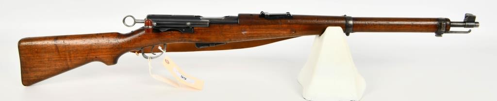 Swiss K1911 Carbine Straight Pull Rifle 7.5x55: Up Next We Have a Swiss Schmidt Rubin K1911 Carbine Straight Pull Rifle Chambered in 7.5x55, Comes With Leather Sling, Overall Appears in Great Condition.