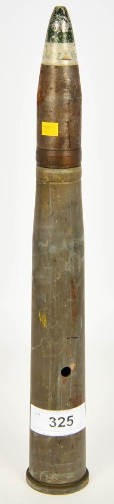 WWII Bofors 40mm Gun Inert Shell: Up Next We Have a Cool WWII Bofors 40mm Gun Inert Shell.