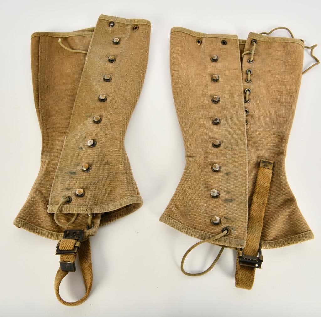 Military Canvas Spats Gaiters Boot Covers: Hello Bidders! Up for auction is a pair of military canvas spats gaiters boot covers in size 2-R. These robust and durable covers provide excellent protection for your boots, ideal for rough terrains 