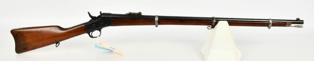 Argentine Short Rifle Rolling Block .43 Spanish: Up Next We Have an Antique Argentine Short Rifle Rolling Block Chambered in .43 Spanish, Barely Visable last pat date of 1874, Includes Ramrod, 32" Barrel, Appears in Great Condition, No Background Ch