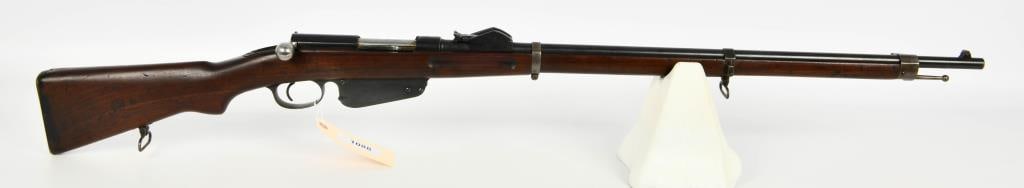 Steyr Mannlicher M1895 Infantry Rifle: Up Next We Have a Steyr Mannlicher M1895 Infantry Rifle, It Appears in Good Condition For Age. The Mannlicher M1895 (German: Infanterie Repetier-Gewehr M.95, Hungarian: Gyalogs?gi Ism?tlo Puska M95; ?