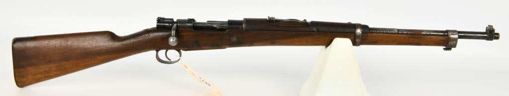 Spanish Civil War Mauser M1916 Short Rifle 7.62: Up Next We Have a Spanish Civil War Mauser M1916 Short Rifle Chambered in 7.62, Overall Appears in Good War Condition. The Model 1893 Spanish Mauser was developed into several variants, including a sh