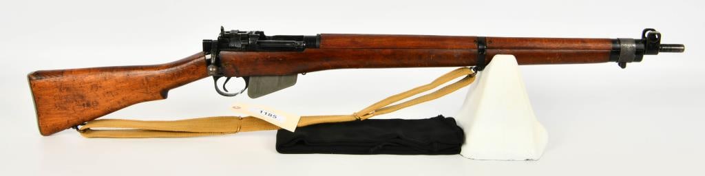 BNP Lee Enfield No4 MK1 Service Rifle: Up Next We Have a BNP Lee Enfield No4 MK1 Service Rifle, Chambered in .303 Brit, Dated 1943, Comes With Nylon Web Sling, and Appears in Good Wartime Condition.
