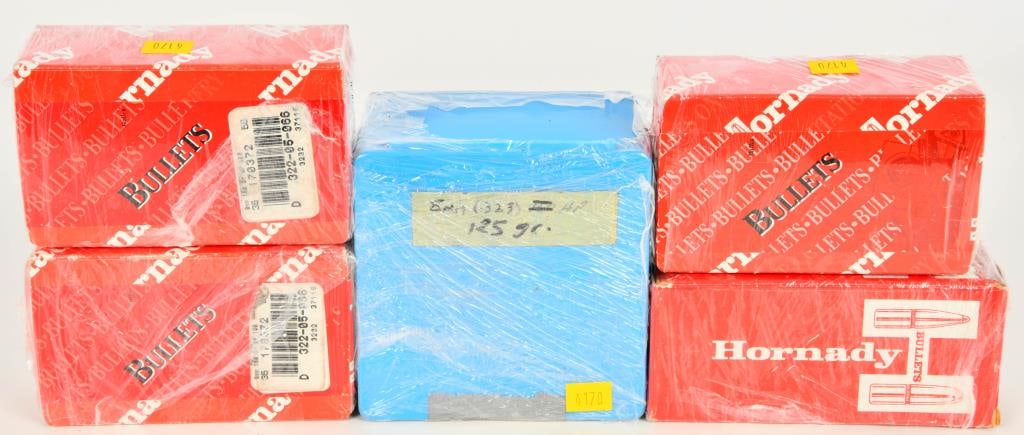 12 Lbs Of 8mm Reloading Bullet Tips: Hey Bidders! Presenting 12 lbs of 8mm reloading bullet tips, featuring 150 grain soft points and spire point bullet tips. These high-quality components are perfect for reloading enthusiasts looking to