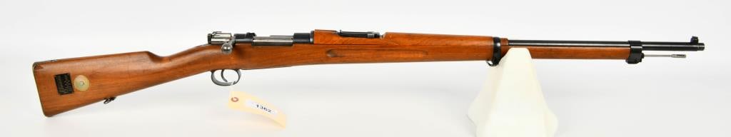 1909 M96 Carl Gustafs Stads Swedish Rifle: Up Next We Have a 1909 M1896 Carl Gustafs Stads Swedish Rifle Chambered in 6.5X55, Open Front Sight, Cleaning Rod, Reciever Marked Carl Gustafs Stads Gevarsfaktori 1909, Stock Disc Tag Plaque Present,
