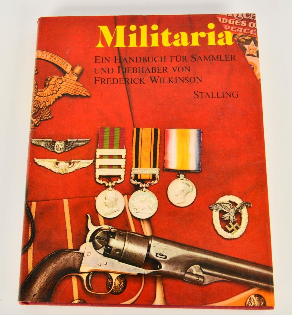 Military Handbook For Collectors Enthusiasts: Greetings, esteemed bidders! Up for auction is a military handbook for collectors and enthusiasts authored by Frederick Wilkinson, presented in hardcover format. This comprehensive book serves as an i