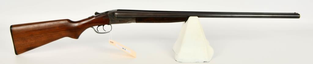 Springfield J Stevens Model 5100 16 GA SXS Shotgun: Up for auction is a Springfield J Stevens Model 5100 Side by Side 16 Gauge Shotgun which comes with 28" selected forged steel barrels, proof tested chambered for 2 3/4" shells, Solid Rib With Front Be
