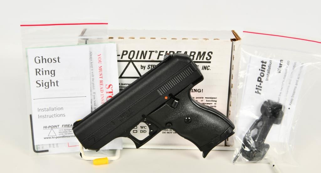 Hi-Point Model C9 9MM Semi Auto Pistol: Up Next is Hi-Point Model C9 Semi Auto Pistol, Chambered in 9MM, Comes with One Magazine. Appears in Excellent Like New Condition, More from the Internet Below: The Model C-9 is a compact, single-stac