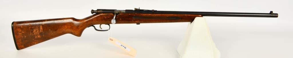 J. Stevens Springfield Model 82 Single Shot Rifle: Here is a Vintage J. Stevens Springfield Model 82 Single Shot Bolt Action Rifle Chambered in .22 LR.