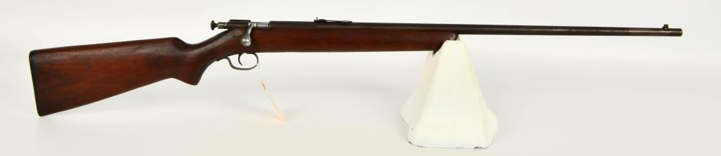 Winchester Model 67 Single Shot Rifle .22 LR: Up for auction is a Winchester Model 67 Bolt Action Rifle chambered For .22 short, long and long rifle. The Winchester Model 67 was a single shot bolt action caliber rimfire rifle sold from 1934-1963