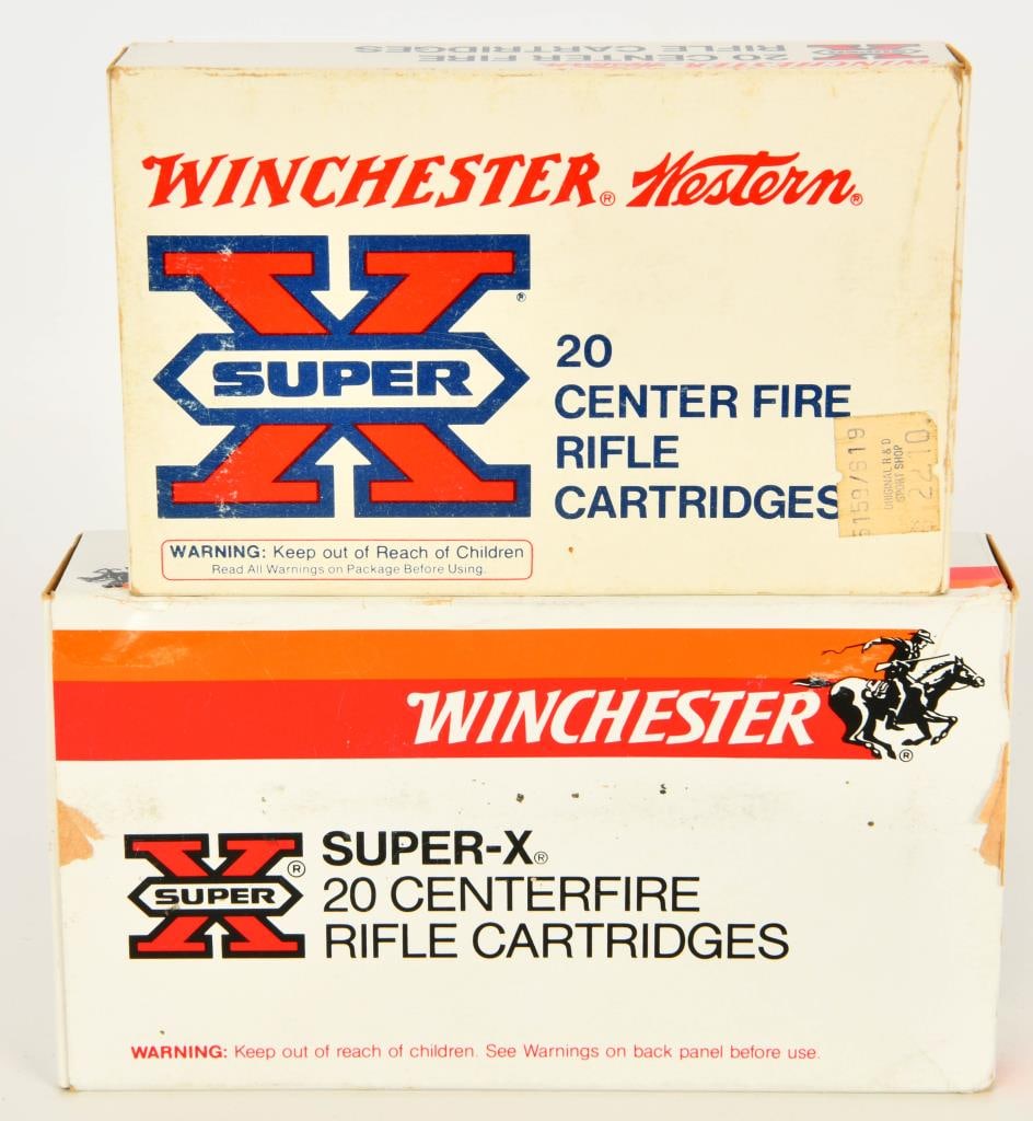40 Rounds Of Winchester .338 Win Mag Ammunition: For auction are 40 rounds of Winchester .338 Win Mag ammunition, featuring 225-grain soft point bullets. Perfect for big game hunting, these rounds deliver reliable performance and effective stopping 