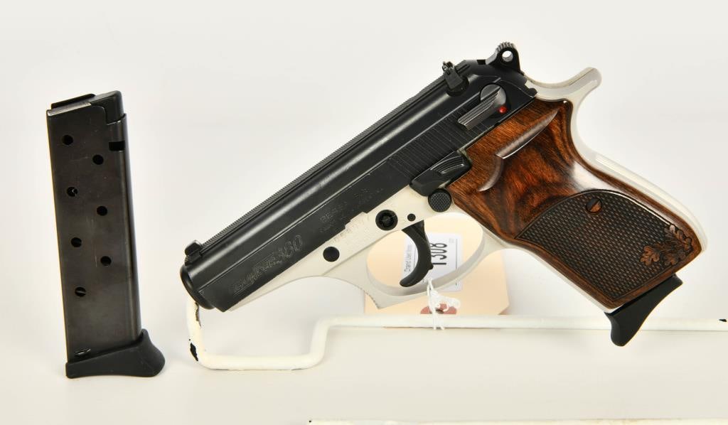 Bersa Thunder Semi Auto Pistol .380 ACP: Up Next We Have a Bersa Thunder Semi Auto Pistol Chambered in .380 ACP, in Duotone Finish, It Comes With Two Magazines, and Appears in Great Pre-owned Condition.