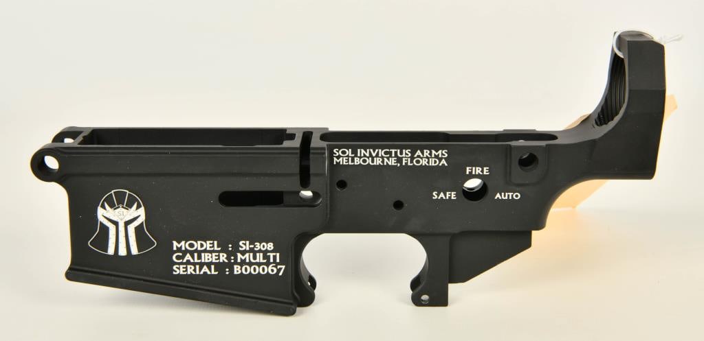 SI-308 Stripped Lower: Up Next We Have a Brand New SI-308 Stripped Lower Receiver, Multi Caliber, DPMS Patterned Receiver.