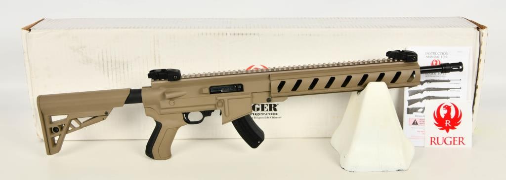 TALO Ruger 10/22 Tactical Autoloading Rifle .22 LR: Up Next We Have a Brand New Talo Exclusive Ruger 10/22 Tactical Autoloading Rifle Model 11198, and Comes With One Magazine and in The Factory Box. This legendary action is a tried and true Ruger desig