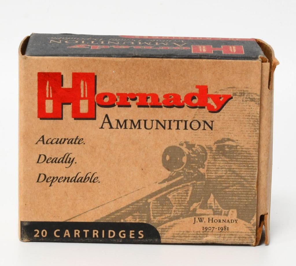 20 rds Hornady 357 SIG 124 gr XTP ammo: 20 rounds Hornady 357 SIG 124 grain XTP ammo, Accurate, Deadly, Dependable! Handgun shooters looking for supreme accuracy and maximum knock down power have come to rely on Hornady Custom pistol ammo,