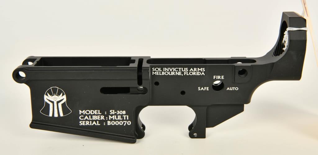 SI-308 Stripped Lower: Up Next We Have a Brand New SI-308 Stripped Lower Receiver, Multi Caliber, DPMS Patterned Receiver.