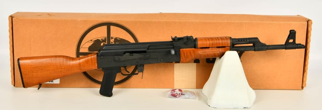 Century Arms VSKA 7.62x39 AK-47 Semi Auto Rifle: Up Next We Have a Century Arms VSKA AK 47 Semi Auto Rifle Chambered in 7.62x39,16.5" Barrel, Wood Furniture, No Magazine, and Appears in Excellent Possibly Brand New Condition. A Tougher AK Made in th