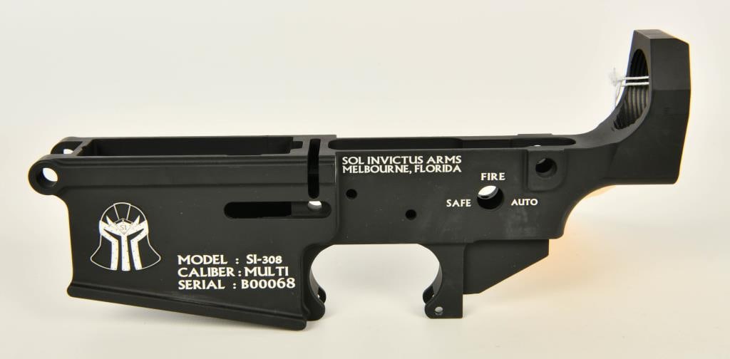 SI-308 Stripped Lower: Up Next We Have a Brand New SI-308 Stripped Lower Receiver, Multi Caliber, DPMS Patterned Receiver.
