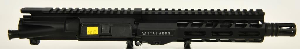 Stag Arms Upper Assembly With Handguard: Heads up, bidders! were offering a Stag Arms upper assembly with a handguard, featuring an approximately 8" long .300 Blackout barrel with a 1/7 twist rate.