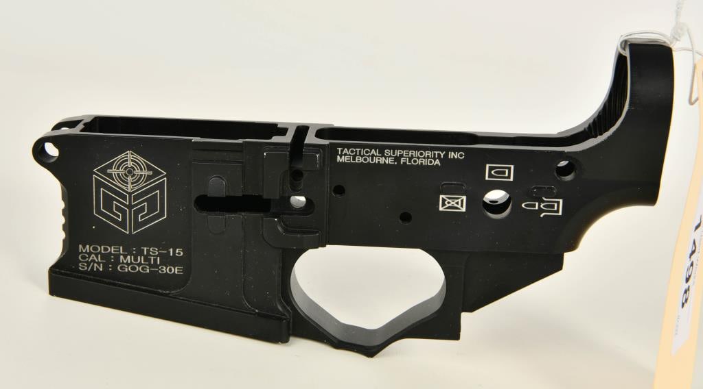 Tactical Superiority Inc. TS-15 Stripped Lower: Up Next We Have a Brand New Tactical Superiority Inc. TS 15 Stripped Lower Receiver, Multi Caliber.