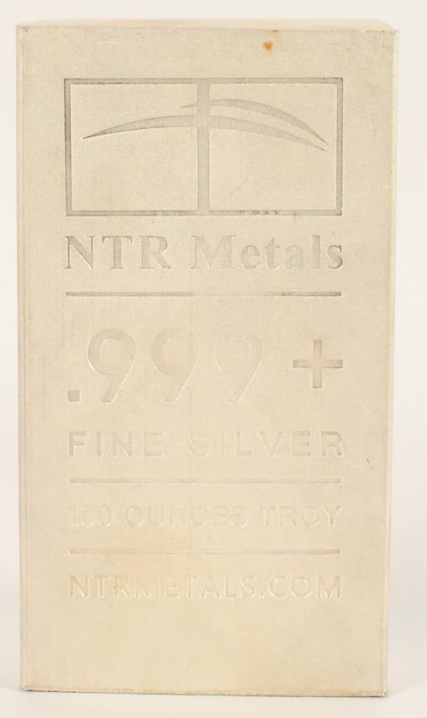 NTR Metals .999 100 Ounce Fine Troy Silver Bar: The 100 oz NTR Silver Bar is one of our outstanding products in its range. Though less expensive than other 100 oz options on the market today, there is absolutely no decrease in quality. Texas-based 