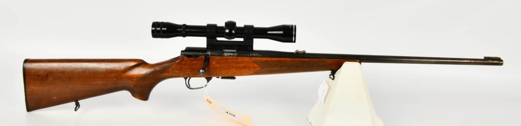 Zastava CZ99 Precision Bolt Action Rifle .22 LR: Up Next We Have a Zastava CZ99 Precision Bolt Action Rifle Chambered in .22 LR, It Comes With One Detachable Magazine, Checkered Stock, Front Sight Block, and Topped WIth a Stoeger 4X33 Scope. Overall