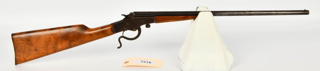 J. Stevens Crackshot Model 26 1/2 Boy's Rifle .22: Up Next We Have a J. Stevens Crack Shot Model 26 1/2, single shot, falling block rifle, chambered for .22 Shot. The firearm utilizes a falling block action, 20" Smooth Bore, The Model 26 1/2 Crack Sho