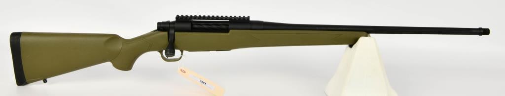 Mossberg Patriot Bolt Action Rifle .300 Win Mag: Now on auction is the Mossberg Patriot Bolt Action Rifle, chambered in .300 Win Mag. This rifle boasts a 22" heavy fluted barrel with a threaded muzzle, providing enhanced accuracy and recoil reductio