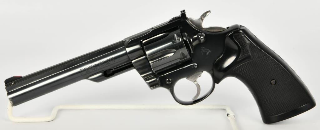 Colt Trooper MK III Revolver .357 Magnum: Up Next We Have a Nice Colt Trooper MK III Revolver Chambered in .357 Magnum, 6" Heavy Barrel, Pachmayr Presentation Grips, Serial # 95395L, and Appears in Great Condition.