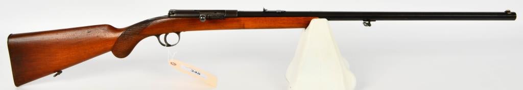 Husqvarna Model 25 Single Shot Rifle .32-20 Win: Up Next We Have a Nice Husqvarna Model 25 Single Shot Rifle Chambered in .32-20 Win, Manufactured 1908-1925. Single shot bolt action rifle, with original blued finish, walnut stock with checkered roun
