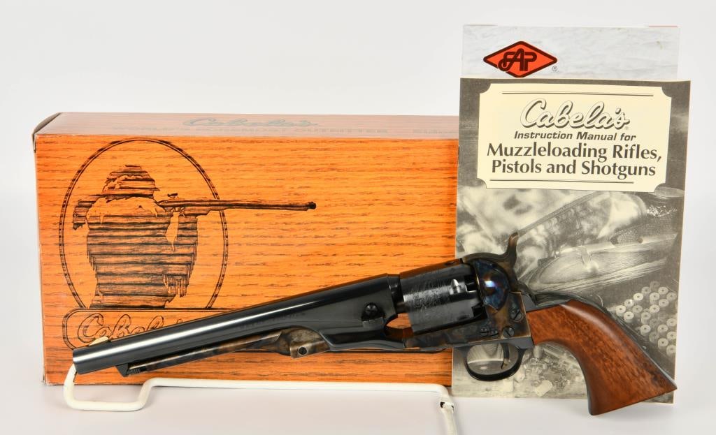 Pietta 1861 Navy Black Powder Revolver .36 Caliber: Pietta 1861 Navy Black Powder Revolver 36 Caliber 8.5" Blued Barrel Case Hardened Frame Walnut Grip, It Comes Brand New in The Factory Box. The Pietta 1861 Navy Steel black powder revolver offers perf