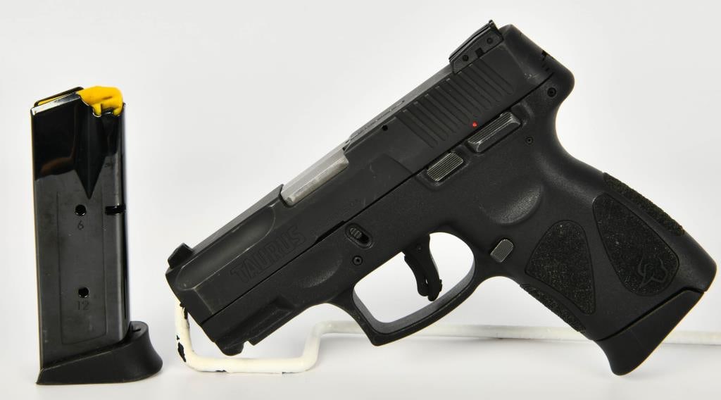 Taurus G2c Semi Auto Pistol 9MM: Here We Have a Taurus G2c Semi Auto Pistol Chambered in 9MM, It Comes With Two 12 Round Magazines, and Appears in Great Pre-owned Condition.