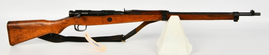 Arisaka Type 99 Nagoya Last Ditch 7.7: Up Next We Have a Japanese Arisaka Type 99 Bolt Action Rifle Chambered in 7.7MM, Mostly Clean Mum Intact, Has a Couple Grinds in an Attempt to unbless it, No Type Marking, Nagoya Arsenal Marked, overa