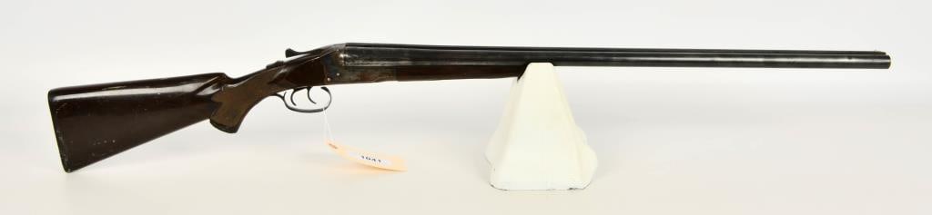 Ward's Westernfield Model 5100 SXS Shotgun 12 GA: Up Next we Have a Ward's Westernfield Model 5100 Side By Side Shotgun Chambered in 12 Gauge, 30" Solid Rib Barrels, Bores Look Good, Nylon Stock, Not Choke Marked, Front of Trigger Guard Broken.