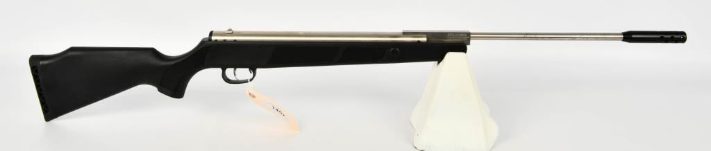 Sportsman RS2 Series .177 Cal Pellet Air Rifle: Break open Pump, .177 Caliber Pellet, Black Polymer Stock Appears in Overall Good Condition