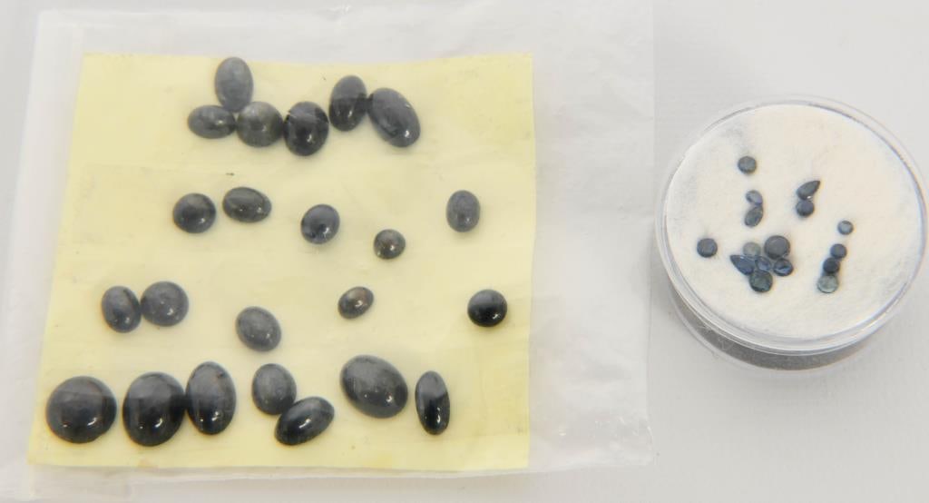 Lot of 1mm Sapphire Stones & Star Sapphires: Hello, gemstone enthusiasts and jewelry makers! Up for bid is a dazzling lot of 1mm sapphire stones along with a selection of Star Sapphires, perfect for detailed designs and custom creations. These p