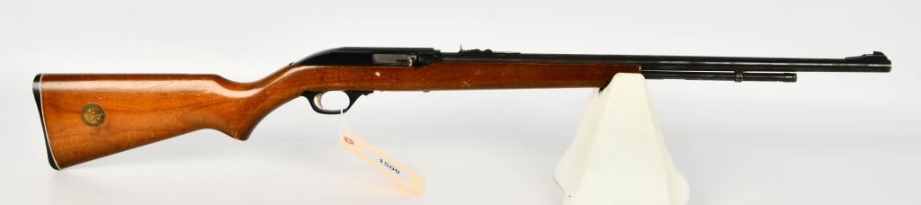 Marlin Model 60W Semi Auto Rifle .22 LR: Up Next we Have a Nice Marlin Model 60W Commemorative Rifle Semi Auto Rifle Chambered in .22 LR, It Has the Stock Badge Marked Safety First Sportsmanship.