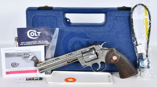 NEW Colt Python Stainless Revolver .357 Magnum