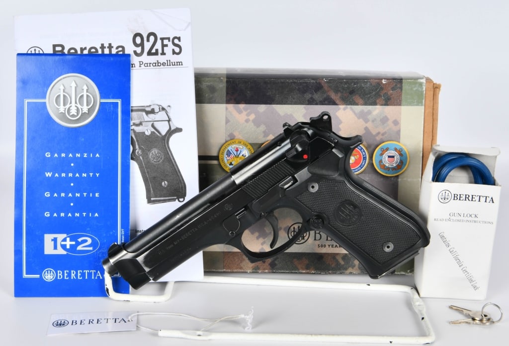 U.S. Airforce Cadet Beretta M9 Semi Auto Pistol: Up Next We Have a U.S. Airforce Academy Cadet Traininng Program Beretta M9 Semi Auto Pistol, We Aquired These Thru a Military Contract With The Academy to Liquidate Some Inventory in The Armory, These