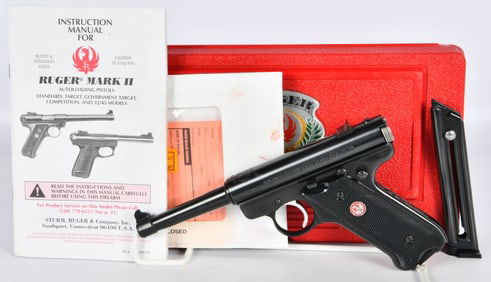 NEW Ruger Anniversary Mark II Semi Auto Pistol .22