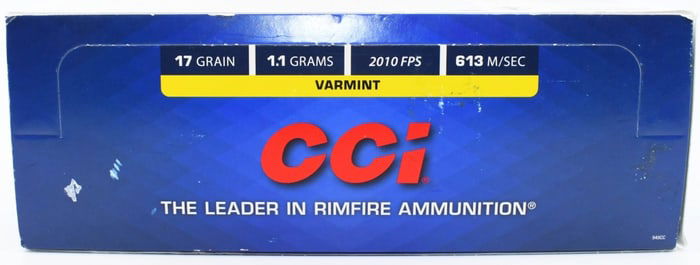 500 Rounds Of CCI 17 Mach 2 Ammunition