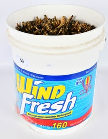 5 Gallon Buck Full Of .223 Rem Empty Brass