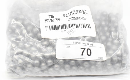 1000 Count of PGN 3/8" Slingshot Ammunition