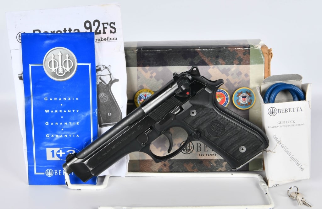 U.S. Airforce Cadet Beretta M9 Semi Auto Pistol: Up Next We Have a U.S. Airforce Academy Cadet Traininng Program Beretta M9 Semi Auto Pistol, We Aquired These Thru a Military Contract With The Academy to Liquidate Some Inventory in The Armory, These