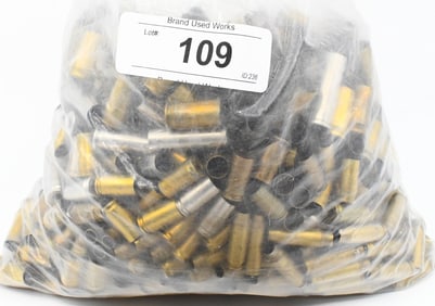 Approx 8 Lbs Of Mixed Empty Brass Casings