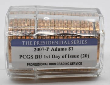 Uncirculated PCGS Presidential Series Coin Set