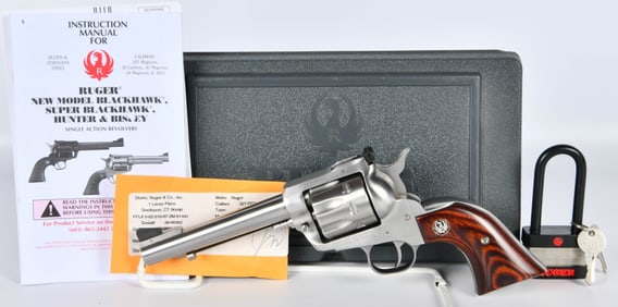 Stainless Ruger New Model Blackhawk .327 Magnum